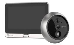 EZVIZ DP2C beltéri WiFi-s ajtócsengő 155° kamera, 1080p, PIR mozgásérzékelés, 4.3" stick, microSD (256GB)