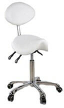 Pro Echipamente Taburet cosmetic rotativ pentru salon cu sa si spatar PRO301025 (PRO301025)