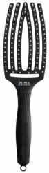 Olivia Garden Perie curbata medie cu ventilatie Finger Medium Black (5414343013934)