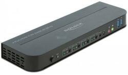 Delock DeLOCK HDMI KVM Switch 4K 60 Hz с USB 3.0 и Audio KVM суич (11483)
