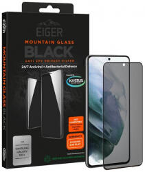 Eiger Folie Sticla Eiger 3D Privacy Mountain Glass compatibila cu Samsung Galaxy S22 Plus Black 0.33mm 9H (egmsp00217)