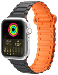 Dux Ducis Curea Dux Ducis Apple Watch Ultra SE 8-1 49-42mm black-orange (6934913035443)