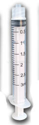  MOVO LUER LOCK Fecskendő 3 ml steril 3 részes 100 db