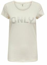 ONLY Tricou 15316416 Alb Slim Fit