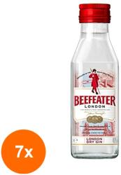 Beefeater Set 7 x Gin Beefeater London Dry Gin 40%, 50 ml