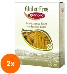 Granoro Set 2 x Paste Caserecce fara Gluten cu Faina de Quinoa, Granoro, 400 g