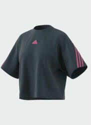 adidas Tricou Future Icons 3-Stripes T-Shirt IL3063 Turcoaz Loose Fit
