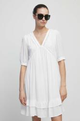 MEDICINE rochie culoarea alb, mini, evazati ZPYX-SUDA03_00X