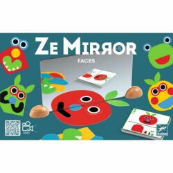 DJECO Set creativ cu oglinzi Djeco, Ze mirror Faces (DJ06482)