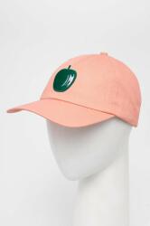 United Colors of Benetton șapcă de baseball din bumbac culoarea roz, cu imprimeu PPYX-CAU05P_30X