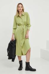 ANSWEAR rochie culoarea verde, maxi, drept BBYX-SUD0WB_77X