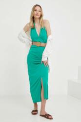 ANSWEAR rochie culoarea verde, maxi, drept BBYX-SSD04P_77X