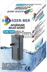  Szer-Ber SZB akváriumi belső szűrők (SZB-300F | Teljesítmény max. 150l/h | Fogyasztás: 2 W | 91 x 34 x 30 mm)