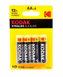 Kodak Baterie alcalina R6 AA 4 buc/blister, KODAK XTRALIFE (30952027)