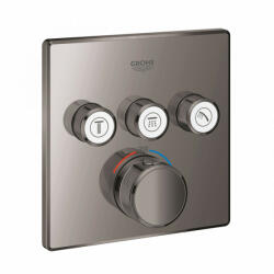 GROHE Grohtherm SmartControl termosztátos színkészlet 3 fogyasztóhoz, grafit 29126A00 (29126A00)