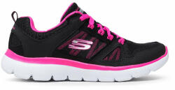 Skechers Pantofi Skechers New World 12997/BKHP Black/Hot Pink