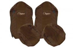  Méretpontos Iveco bőr üléshuzat STRALIS S-WAY Barna