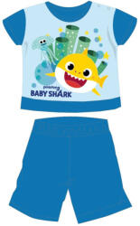 Exity Baby Shark rövid ujjú nyári baba pizsama (BSHAB1438_kke_92)