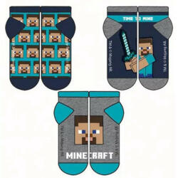 Fashion UK Minecraft gyerek titokzokni (3 pár) (85FKC50347A23)