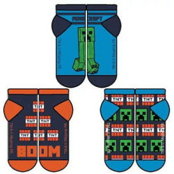 Fashion UK Minecraft gyerek titokzokni (3 pár) (85FKC50349B23)
