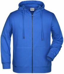 Daiber Hanorac pentru bărbați cu fermoar din bumbac bio 8026 - Cobalt | 4XL (8026-1783042)