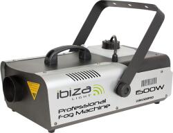 Ibiza 1500 W-os profeszionális füstgép, DMX, időzítő, 2 távirányító