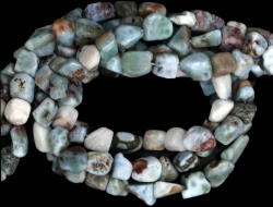 Larimar Neregulat Margele Pietre Semipretioase pentru Bijuterii 6-12 x 7-9 mm