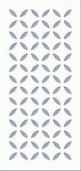 Flornatura +Stencil / Sablon HDS10-003 9, 5*20cm*0, 1mm Lencse (7653)