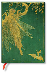 Paperblanks FLEXIS notesz, füzet Olive Fairy midi vonalas (9781439796412)
