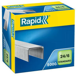 RAPID Tűzőkapocs, 24/6, RAPID "Standard (E24859800) - bestoffice
