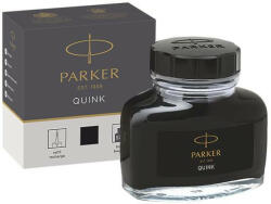 Parker Üveges tinta, PARKER, "Quink", fekete (ICPZ13RFK) - bestoffice
