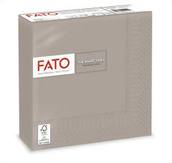 FATO Szalvéta, 1/4 hajtogatott, 33x33 cm, FATO "Smart Table", galambszürke (KHH659) - bestoffice