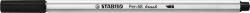 STABILO Ecsetirón, STABILO "Pen 68 brush", fekete (568/46) - bestoffice