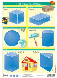 STIEFEL Tanulói munkalap, A4, STIEFEL "Térfogatszámítás /munkaoldal (215357) - bestoffice