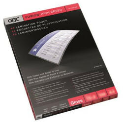 GBC Meleglamináló fólia, 75 mikron, A4, fényes, GBC "High Speed (3747347) - bestoffice