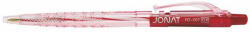 FlexOffice Golyóstoll, 0, 25 mm, nyomógombos, FLEXOFFICE "Jonat", piros (FO-017RED) - bestoffice