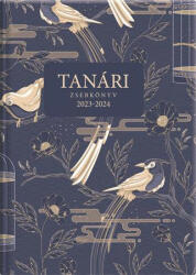 TopTimer Tanári zsebkönyv, 2023/2024 tanév, A5, heti, TOPTIMER, kék (24P200J-00H)