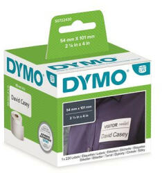DYMO Etikett, LW nyomtatóhoz, 54x101 mm, 220 db etikett, DYMO (GD99014) - bestoffice