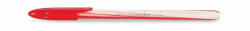 FlexOffice Golyóstoll, 0, 3 mm, kupakos, FLEXOFFICE "Candee", piros (FO-027RED)