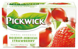 Pickwick Herba tea, 20x2, 5 g, PICKWICK, eperízű csipkebogyó hibiszkusszal (KHK036) - bestoffice