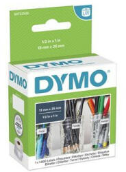 DYMO Etikett, LW nyomtatóhoz, eltávolítható, 13x25 mm, 1000 db etikett, DYMO (GD11353) - bestoffice