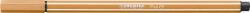 STABILO Filctoll, 1 mm, STABILO "Pen 68", sötétokker (68/89)