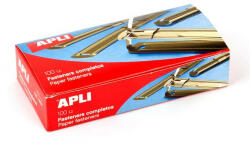 APLI Lefűzőlapocska, fém, 100 db-os, APLI (11832) - bestoffice