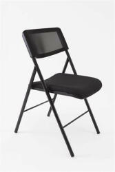 ALBA Összecsukható szék, fém és szövet, ALBA "CPDIVANO N", fekete (BCPDIVANO) - bestoffice