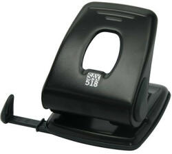 ICO Lyukasztó, kétlyukú, 40 lap, SAX "518", fekete (3867) - bestoffice