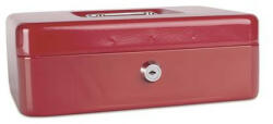 DONAU Pénzkazetta, 25x18x9 cm, DONAU, piros (5233001PL-04) - bestoffice