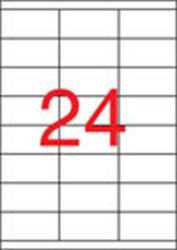 APLI Etikett, univerzális, 70x36 mm, APLI, 2400 etikett/csomag (01298) - bestoffice