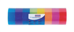 DONAU Ragasztószalag, 18 mm x 18 m, DONAU, vegyes színek (D7878) - bestoffice