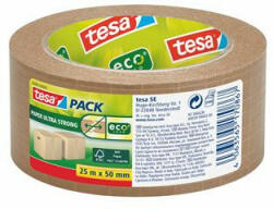 tesa Csomagolószalag, papír, 50 mm x 25 m, TESA "Ultra Strong", barna (TE56000) - bestoffice