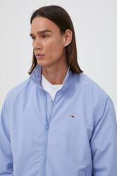 Tommy Jeans rövid kabát férfi, átmeneti - kék M - answear - 32 990 Ft